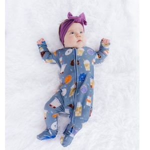 NEW Bamboo footie pajamas